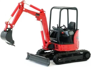 Miniexcavadora Yanmar ViO20 exclusiva de AKTIO modelo 1/32 diecast Japón roja rara - Imagen 1 de 9