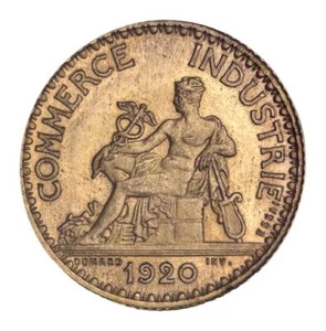 France 1920 1 Franc Pattern-Piéfort  KM. PE 282 NGC MS65 - Picture 1 of 5