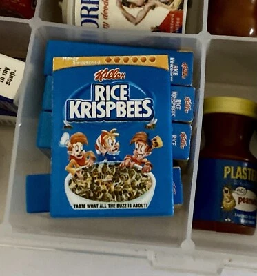 TOPPS Worlds Smallest Wacky Packages Minis 3D Series1 🥣 RICE KRISP-BEE’s Cereal - Image 1 of 2