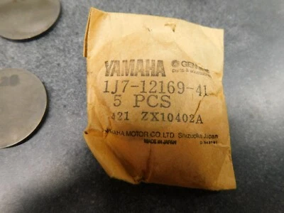 Almohadilla de ajuste de válvula Yamaha 1977-90 XS750 XJ650 YX600 FJ600 2.20 1J7-12169-41 2330   Foto 1 de 4