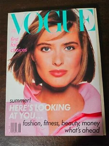 Vogue magazine June 1988 Kathy Fedoruk Tatjana VERY GOOD no label - Imagen 1 de 3