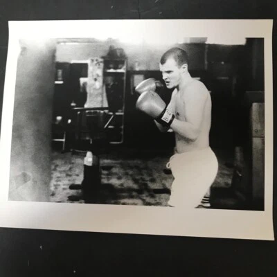Art Photograph Silver Gelatin Print Janine Gordon Whitney Museum Boxing Gleason - Image 1 of 4