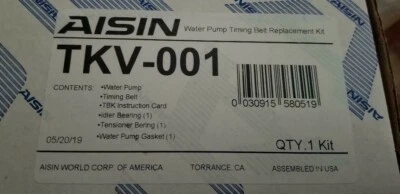 Kit de correa de distribución de motor OEM Aisin TKV-001 para Volvo S60 S70 S80 V40 NUEVO Foto 1 de 4