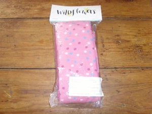 NEW NIP Girls size XL Wildflowers polka dot stripes pink blue confetti tights - Picture 1 of 2