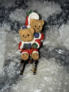 Cornerstone Creation Schlittenreiten Teddybären - Bild 1 von 4