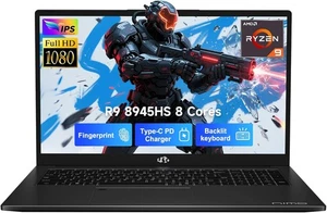 Nimo Gaming Laptop 17.3" Ryzen 9 8945HS 32GB RAM 1TB SSD AI&VR Ready Copilot+ PC - Picture 1 of 7