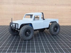 Axial SCX24 1/24 Land Rover Defender (145mm) Scale Body RC Crawler Truck - Picture 1 of 13