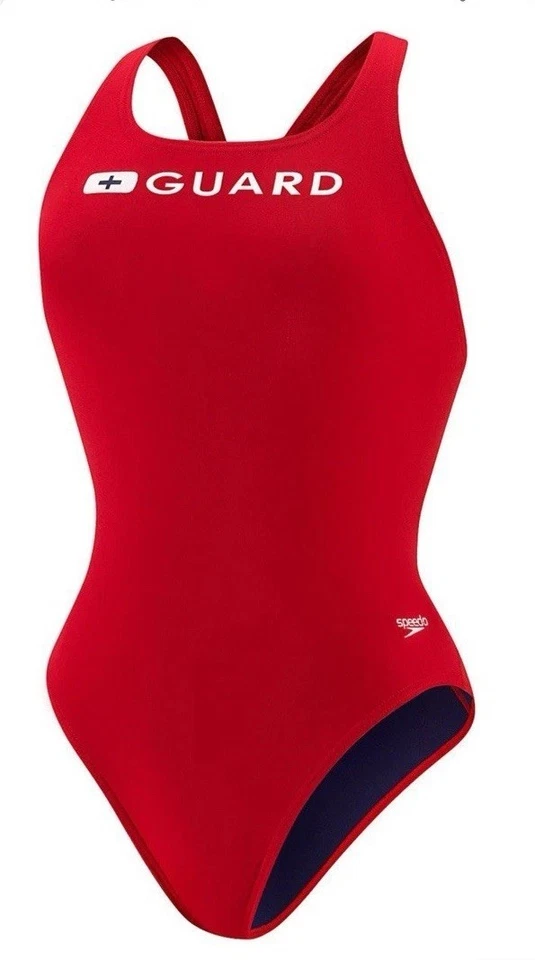 Traje de baño Speedo para mujer talla EU 32 traje de baño/baño rojo Foto 1 de 4