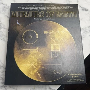 Murmurs of Earth Voyager Interstellar Record Commemorative Edition Box Set Sagan - Picture 1 of 9