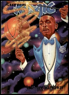 1994-95 Fleer #8 Anfernee Hardaway Pro-Visions E1 - Imagem 1 de 2