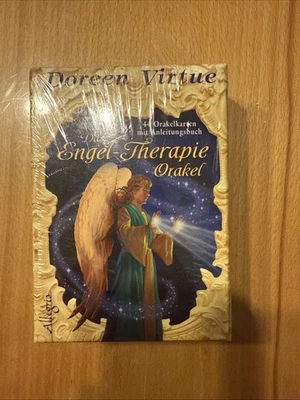 Das Engel-Therapie-Orakel (Kartendeck) | 44 Karten mit Anleitungsbuch | Virtue - Bild 1 von 2