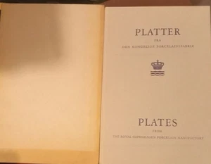 Libro de referencia de placas de porcelana Royal Copenhagen con funda Dinamarca - Imagen 1 de 4