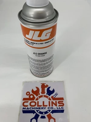 JLG 3360017 JLG OEM Aerosol Orange Q1393-9022 Touchup Spray Paint 12 US Oz. - Image 1 of 3