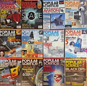 POPULAR SCIENCE - MAGAZINE LOT OF 12 - (2000 - 2010) ***FREE SHIPPING*** - Picture 1 of 13
