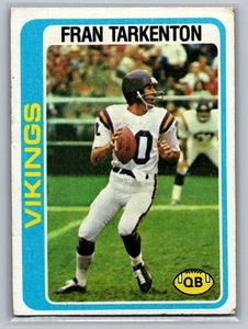1978 Topps #100 Fran Tarkenton - Picture 1 of 2