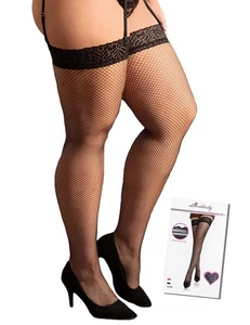 Halterlose Strümpfe xxl Große Größen Spitze Sexy Strümpfe für große frauen Ne... - Bild 1 von 6