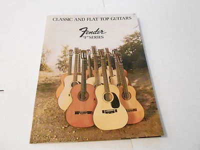 VINTAGE MUSICAL INSTRUMENT CATALOG #10080 - 1972 FENDER GUITARS - Image 1 of 2