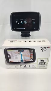 TomTom GO 600 GPS 4FA60 Portable 6" Screen US/CAN/MEX Great Condition Pre-owned - Picture 1 of 3