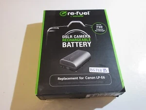 Digipower ReFuel Rechargeable Replacement Battery for Canon LP-E6 - Picture 1 of 2