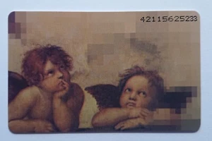 Telefonkarte Telefonwertkarte Sammelkarte Raffaello Santi Sixtinische Madonna - Bild 1 von 2