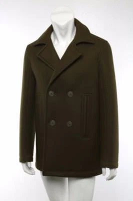 MAISON MARTIN MARGIELA Hombres Ejército Doble Pecho Cómodo Chaquetón Abrigo Chaqueta 40/50 Foto 1 de 4