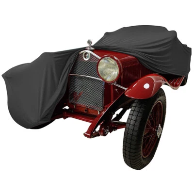 Indoor car cover fits Alfa Romeo 6C 1500/1750 bespoke Berlin Black cover With... Foto 1 de 4