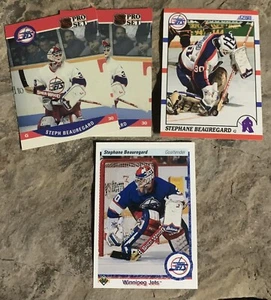 Stephane Beauregard Hockey Cards. Winnipeg Jets - Picture 1 of 1
