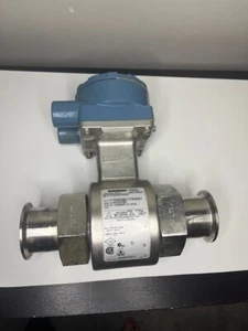 Rosemount Magnetic Flow Tube 8721ASA020UA2N0 Flow Meter 2" Sanitary Fittings - Picture 1 of 6