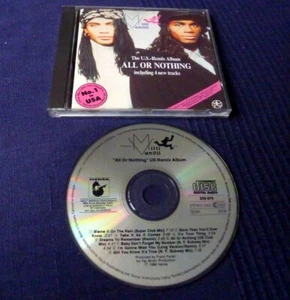 CD Milli Vanilli All Or Nothing The U.S. Remix Album + 4 | Blame It On The Rain - Picture 1 of 3