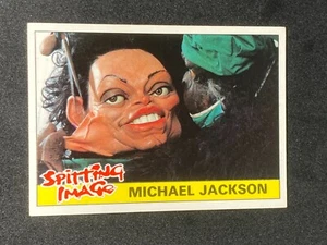 Michael Jackson Spitting Image Topps Trading Card NO.23 Music - Picture 1 of 1