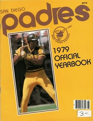 San Diego Padres 1979 Vintage Official MLB Baseball Yearbook Program Magazine  - Image 1 of 4