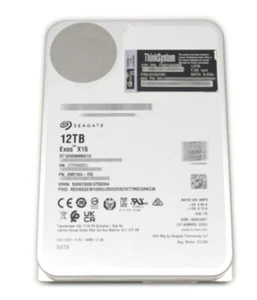 7XB7A00068 LENOVO 01GV181 - ThinkSystem 3.5" 12TB 7.2K SATA 6Gb Intercambio en caliente con bandeja - Imagen 1 de 1