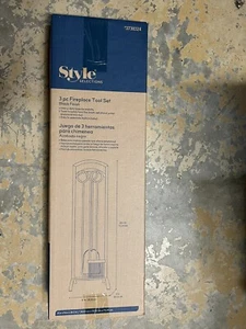 BRANDNEU Stil Auswahl 3-teiliges Kamin Werkzeug Set Modell #3730324 - Bild 1 von 2