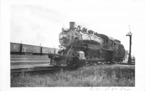 Canadian Pacific Railroad Lokomotive #619 RPPC Foto Postkarte 20-2548 - Bild 1 von 2