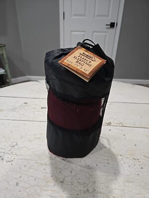 Saco de dormir Texsport polar borgoña 75"x32" +50f Foto 1 de 4