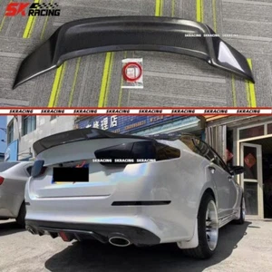 Alerón labial trasero de fibra de carbono real para Kia Optima 2011-2019 - Imagen 1 de 17
