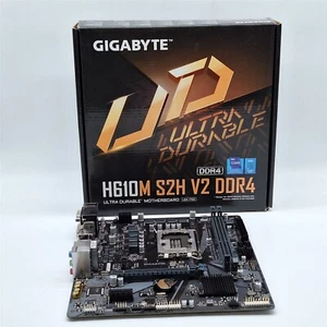 GIGABYTE H610M S2H V2 Motherboard (LGA 1700), mATX, DDR5 -NOT WORKING- - Bild 1 von 7