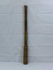 Antique Early Marine Ships Telescope Pirate’s Spyglass 3 Draw 23” Long Vintage