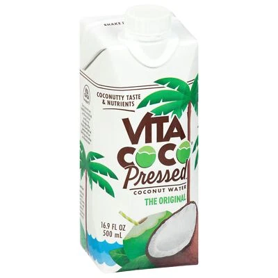 Vita Coco Water Coconut Pressed 500 Ml (Pack of 12) - Image 1 of 3
