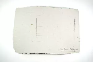 Drawing "Sisyphus" ink handmade paper Prof.em Andreas Loeschner-Gornau o01 - Picture 1 of 1