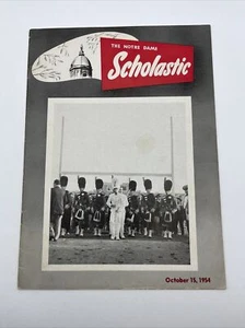The Notre Dame Scholastic October 15, 1954 - Picture 1 of 4