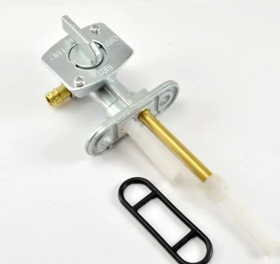 Conjunto de válvula de combustible Petcock Kawasaki Bayou, Lakota, Mohave, Prairie & Tacate Foto 1 de 4