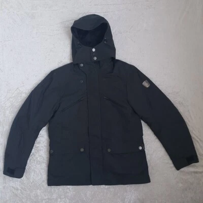 Clover DT Down Town Men's Motorcycle Jacket Size M Removable Hood Lining Bike - Изображение 1 из 4