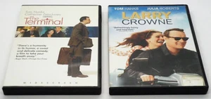 THE TERMINAL & LARRY CROWNE 2 DVDs Tom Hanks Julia Roberts Catherine Zeta-Jones - Imagen 1 de 3