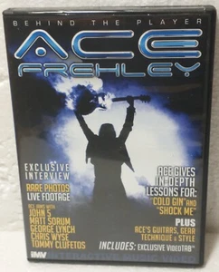 2010 DVD ACE FREHLEY:BEHIND THE PLAYER #IMV016 DOC/INTERVIEWS/JAMS/LESSONS VG+ - Foto 1 di 6