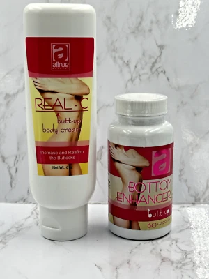 Real C Bottom Booty Boost Butt Enlargement твердый крем таблетки для укрепления ягодиц - Изображение 1 из 3
