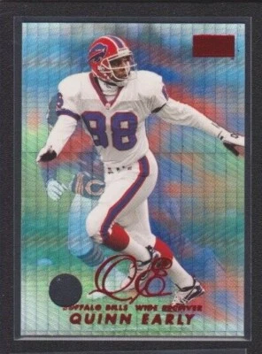 1998 SKYBOX PREMIUM STAR RUBIES SALESMAN SAMPLE PROMO #13 QUINN EARLY BUFF BILLS - Image 1 of 2