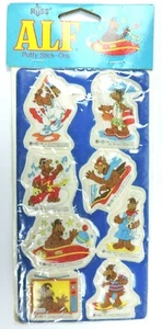 Alf Vintage 1987 Puffy Stickers Russ New Sealed Alien Productions 2451 - Picture 1 of 7