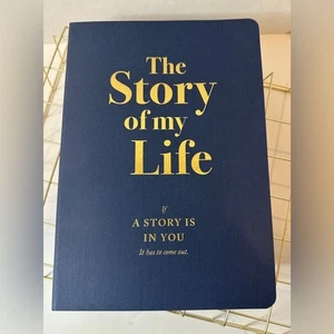 The Story Of My Life Guided Paperback Journal By Piccadilly - Picture 1 of 4