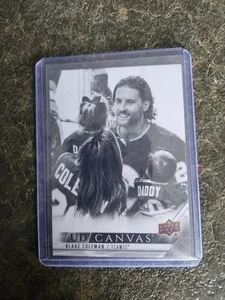 2022-23 Upper Deck Series 2 UD Canvas Black And White Travis Konecny Card# C183 - Picture 1 of 2